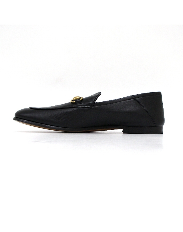 구찌 [중고명품] [중고명품] Gucci(구찌) 407314 블랙 레더 홀스빗 남성 로퍼 구두aa68607 착용컷