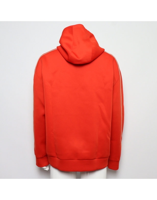 구찌 [중고명품] Gucci(구찌) 768498 레드 네오프렌 스웨트 남성 후드 티셔츠aa69007 착용컷