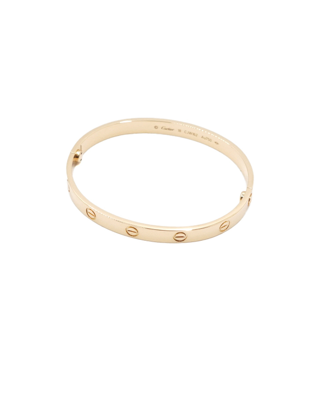 까르띠에 [중고명품] [중고명품] Cartier(까르띠에) B60355(B60675) 18K옐로우골드 LOVE 러브 브레이슬릿 팔찌aa67358 착용컷