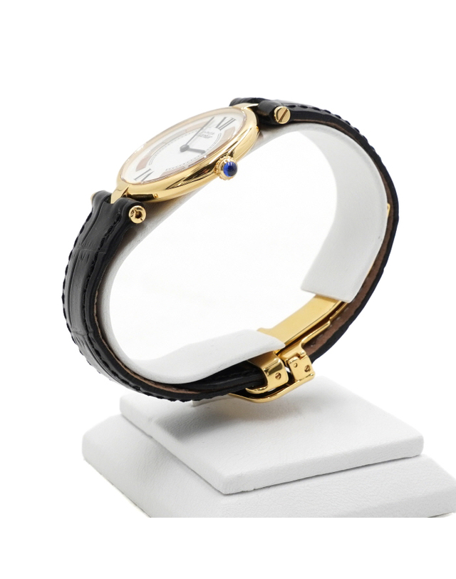 까르띠에 [중고명품] [중고명품] Cartier(까르띠에) W1006454 머스트 방돔 루이 쿼츠 30MM 여성 시계aa65128 착용컷