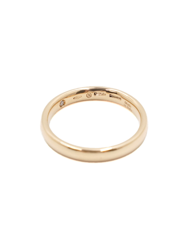 다미아니 [중고명품] [중고명품] DAMIANI(다미아니) 20035595 18K옐로우골드 1P다이아 Veramore 베라모어 2.7mm 웨딩밴드링 반지-11호aa67696 착용컷