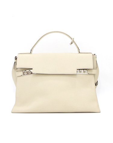 [중고명품] DELVAUX(델보) AA0632BNV022LPA Tourterelle Ivory 톰페트XL 토트백 겸 숄더백aa68104