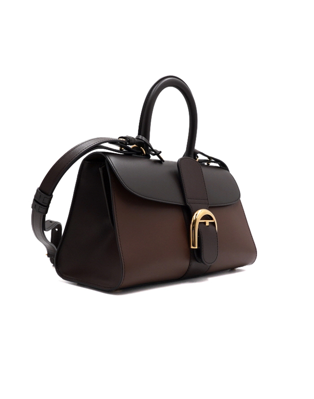 델보 [중고명품] [중고명품] DELVAUX(델보) AA0417AAM0AKTDO 브리앙PM EW 이스트웨스트 카프스킨 카마이와 여성 토트백 겸 숄더백aa65015 착용컷