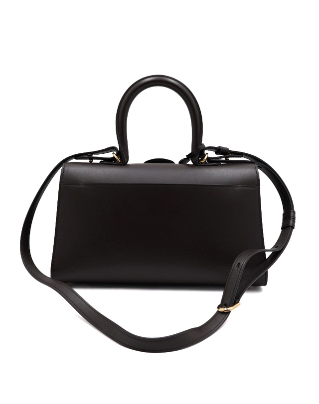 델보 [중고명품] [중고명품] DELVAUX(델보) AA0417AAM0AKTDO 브리앙PM EW 이스트웨스트 카프스킨 카마이와 여성 토트백 겸 숄더백aa65015 착용컷