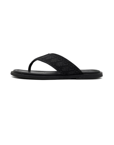 [중고명품] Dior(디올) 3SA161ZSA 오블리크 자카드 블랙 알리아스 ALIAS 남성 샌들 뮬 슬리퍼aa67549