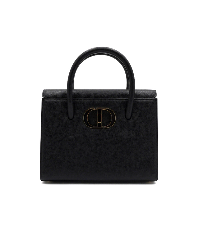 디올 [중고명품] [중고명품] Dior(디올) M9321UMBA 블랙 그레인 카프스킨 30 몽테인 St Honore 생토노레 카바 미디움 토트백 겸 숄더백aa60858 착용컷