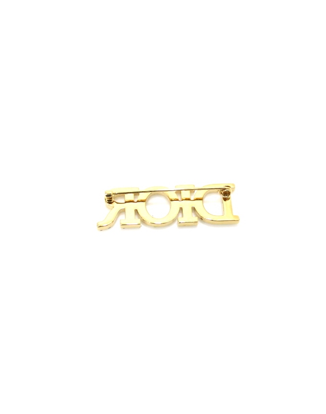 디올 [중고명품] [중고명품] Dior(디올) V0454DVOCY 금장 크리스탈 D301 레볼루션 피니쉬 메탈 화이트 여성 브롯지(브로치)aa66694 착용컷