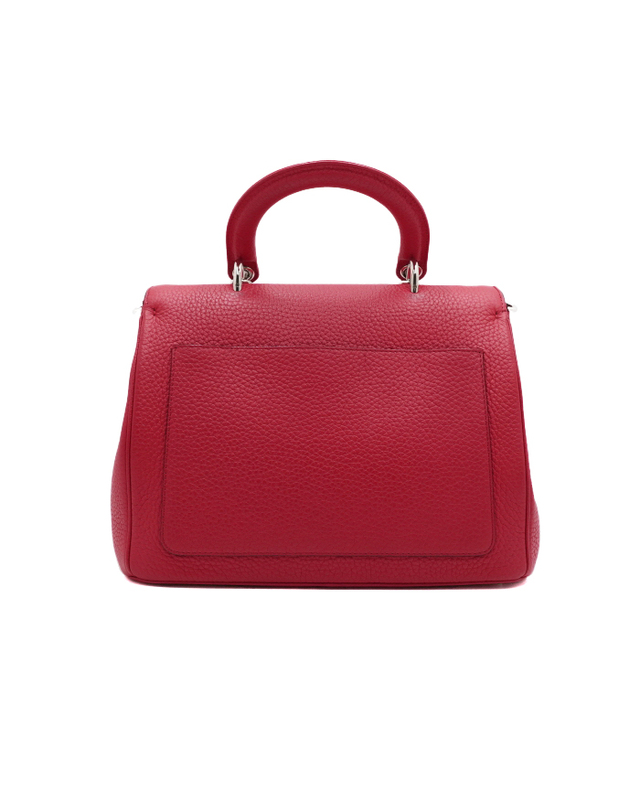 디올 [중고명품] [중고명품] Dior(디올) M0981 레드 레더 은장 Be Dior 비디올 플랩백 토트백 겸 숄더백 크로스백aa67095 착용컷