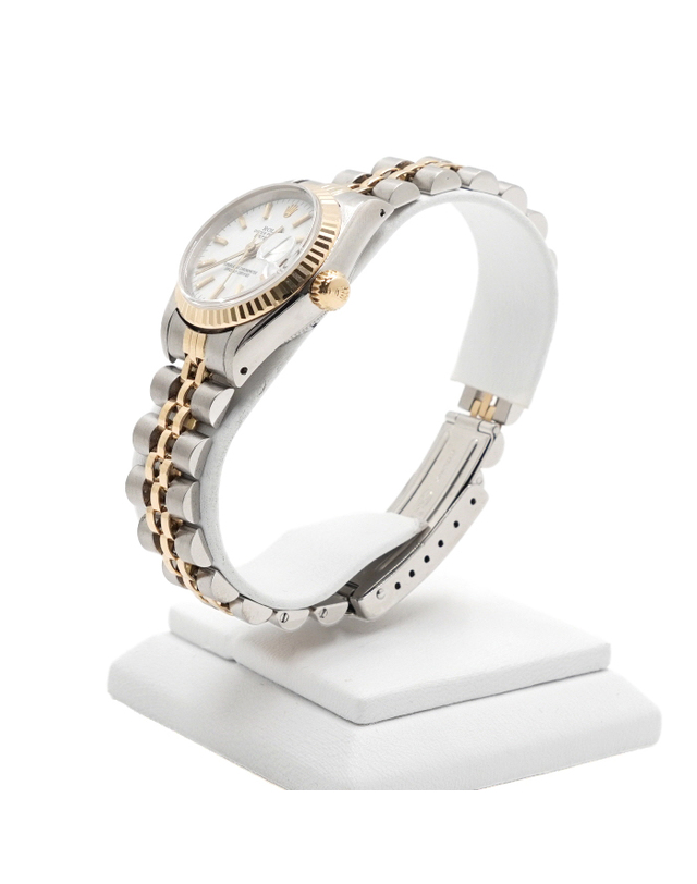 롤렉스 [중고명품] [중고명품] Rolex(롤렉스) 69173 18K골드콤비 레이디 데이저스트 26MM 오토매틱 여성 시계aa61139 착용컷