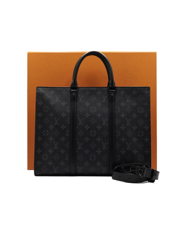 [중고명품] Louis Vuitton(루이비통) M45265 모노그램 이클립스 삭플라 호리존탈 지페 비즈니스백 남성 토트백 겸 숄더백aa66970