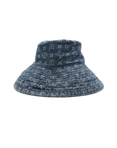 [중고명품] Louis Vuitton(루이비통) 블루 데님 남여공용 버킷햇 모자aa67119