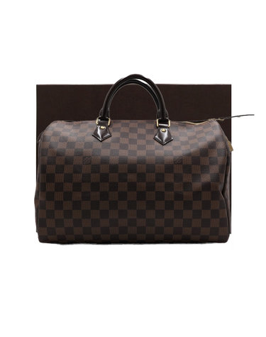 [중고명품] Louis Vuitton(루이비통) N41363 다미에 에벤 스피디35 토트백aa67314