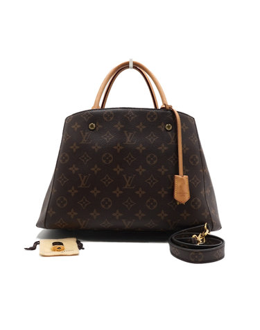 [중고명품] Louis Vuitton(루이비통) M41056 모노그램 몽테뉴MM 토트백 겸 숄더백aa67599