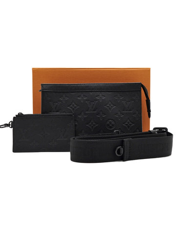 [중고명품] Louis Vuitton(루이비통) M81115 모노그램 쉐도우 가스통 웨어러블 월릿 파우치 남성 숄더백 겸 크로스백aa67666
