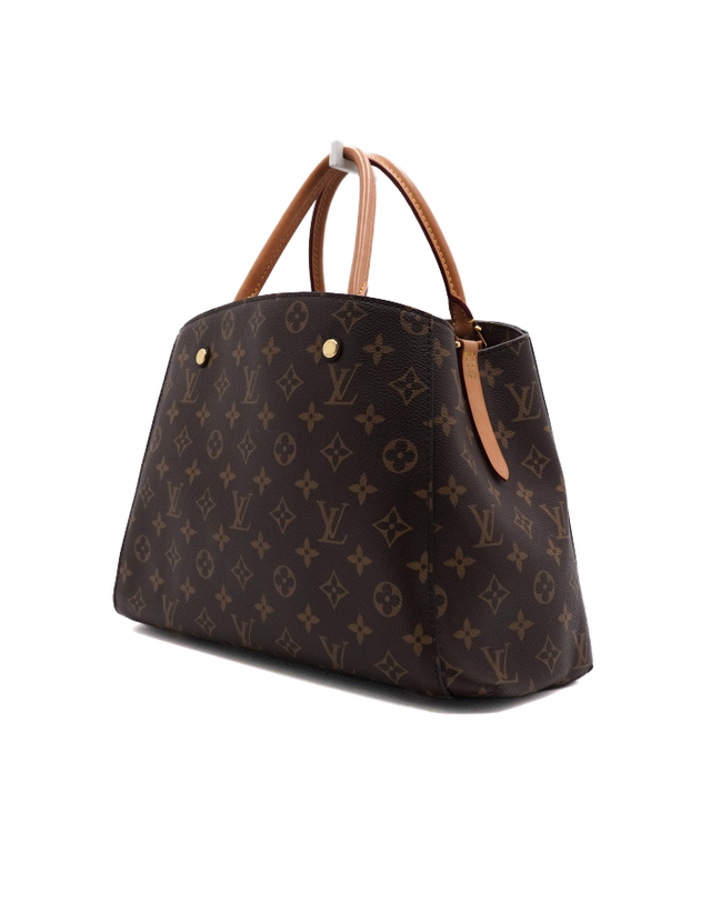 루이비통 [중고명품] [중고명품] Louis Vuitton(루이비통) M41056 모노그램 몽테뉴MM 토트백 겸 숄더백aa64402 착용컷