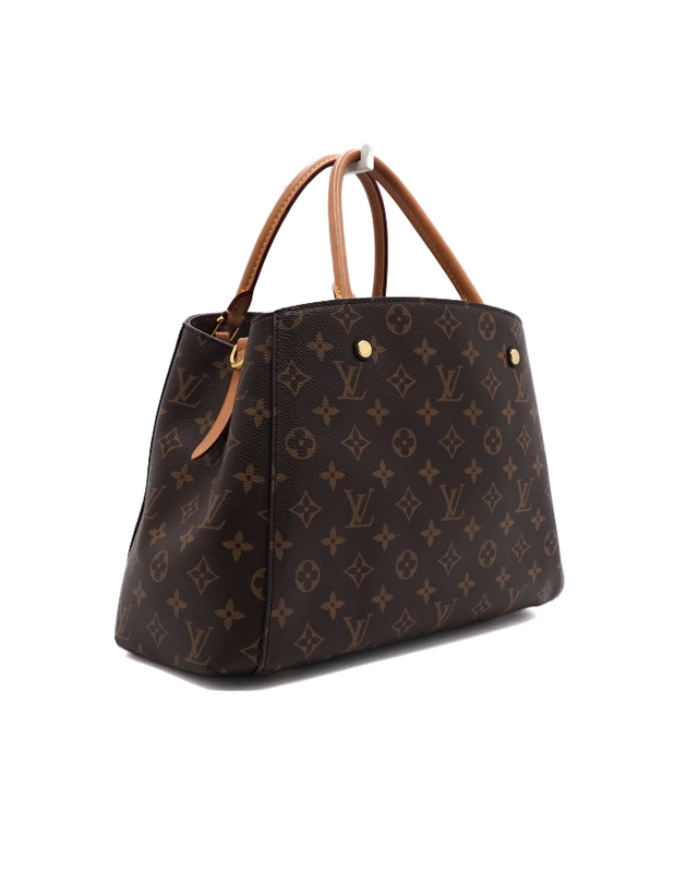 루이비통 [중고명품] [중고명품] Louis Vuitton(루이비통) M41056 모노그램 몽테뉴MM 토트백 겸 숄더백aa64402 착용컷