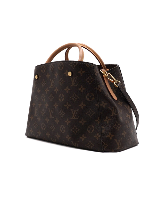 루이비통 [중고명품] [중고명품] Louis Vuitton(루이비통) M41056 모노그램 몽테뉴MM 토트백 겸 숄더백aa64484 착용컷