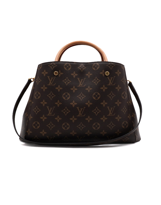 루이비통 [중고명품] [중고명품] Louis Vuitton(루이비통) M41056 모노그램 몽테뉴MM 토트백 겸 숄더백aa64484 착용컷