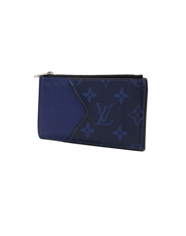 루이비통 [중고명품] [중고명품] Louis Vuitton(루이비통) M30270 타이가라마 코발트 코인 남성 카드지갑aa65782 착용컷
