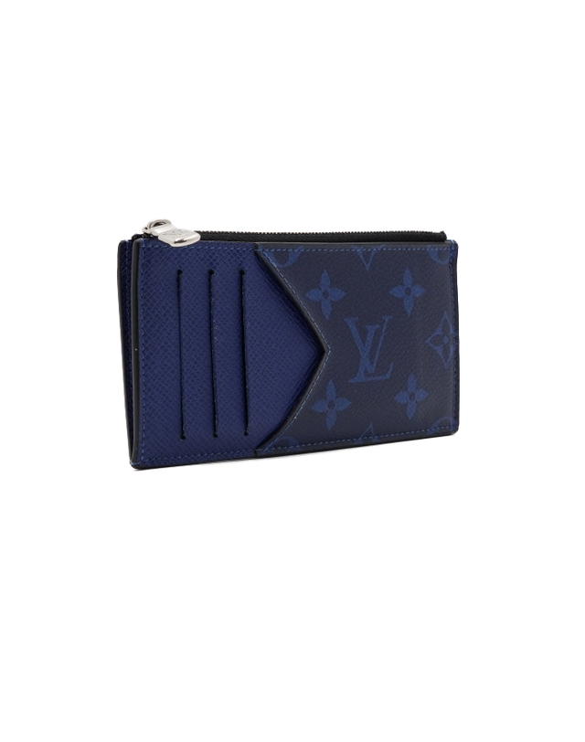 루이비통 [중고명품] [중고명품] Louis Vuitton(루이비통) M30270 타이가라마 코발트 코인 남성 카드지갑aa65782 착용컷