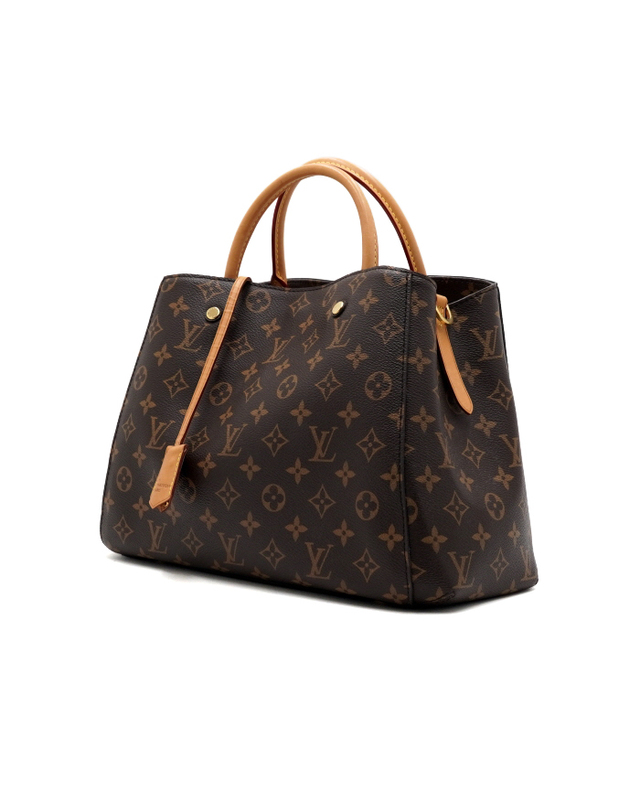 루이비통 [중고명품] [중고명품] Louis Vuitton(루이비통) M41056 모노그램 몽테뉴MM 토트백 겸 숄더백aa66744 착용컷