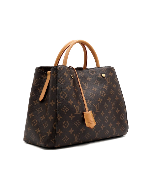 루이비통 [중고명품] [중고명품] Louis Vuitton(루이비통) M41056 모노그램 몽테뉴MM 토트백 겸 숄더백aa66744 착용컷