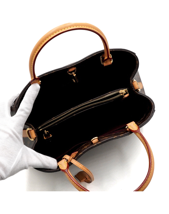 루이비통 [중고명품] [중고명품] Louis Vuitton(루이비통) M41056 모노그램 몽테뉴MM 토트백 겸 숄더백aa66744 착용컷
