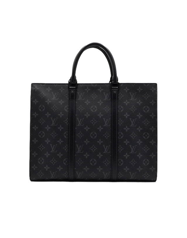 루이비통 [중고명품] [중고명품] Louis Vuitton(루이비통) M45265 모노그램 이클립스 삭플라 호리존탈 지페 비즈니스백 남성 토트백 겸 숄더백aa66970 착용컷