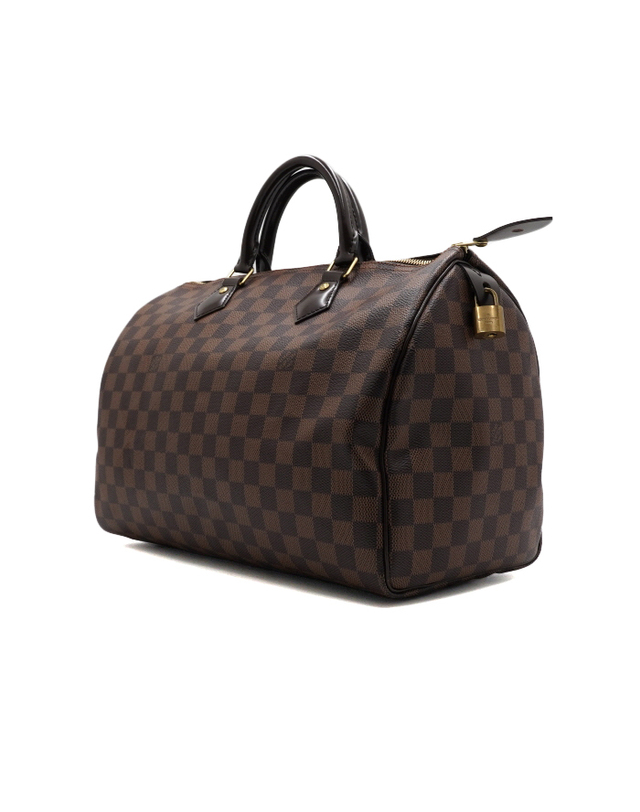 루이비통 [중고명품] [중고명품] Louis Vuitton(루이비통) N41363 다미에 에벤 스피디35 토트백aa67314 착용컷