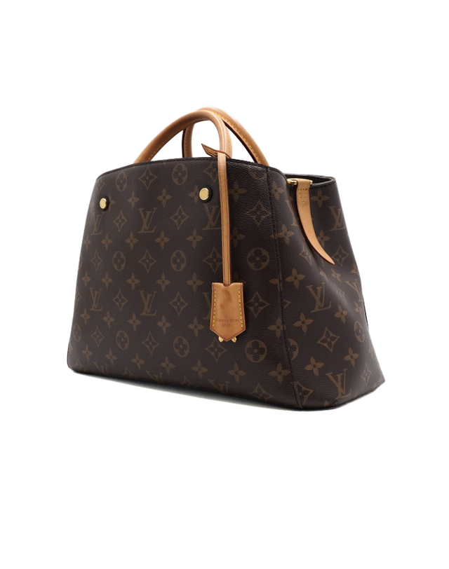 루이비통 [중고명품] [중고명품] Louis Vuitton(루이비통) M41056 모노그램 몽테뉴MM 토트백 겸 숄더백aa67599 착용컷