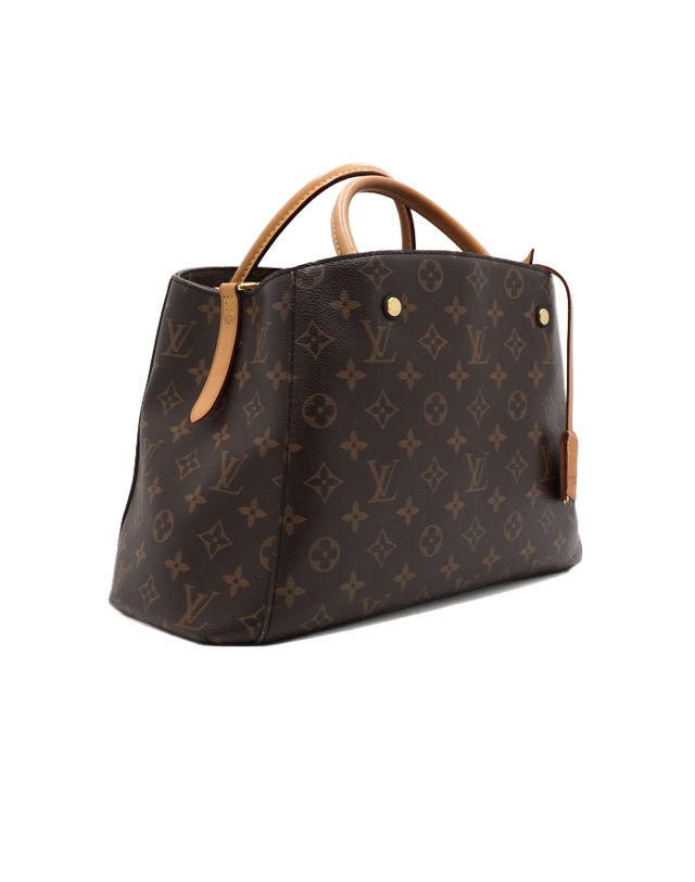 루이비통 [중고명품] [중고명품] Louis Vuitton(루이비통) M41056 모노그램 몽테뉴MM 토트백 겸 숄더백aa67599 착용컷