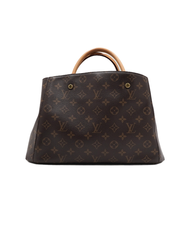 루이비통 [중고명품] [중고명품] Louis Vuitton(루이비통) M41056 모노그램 몽테뉴MM 토트백 겸 숄더백aa67599 착용컷