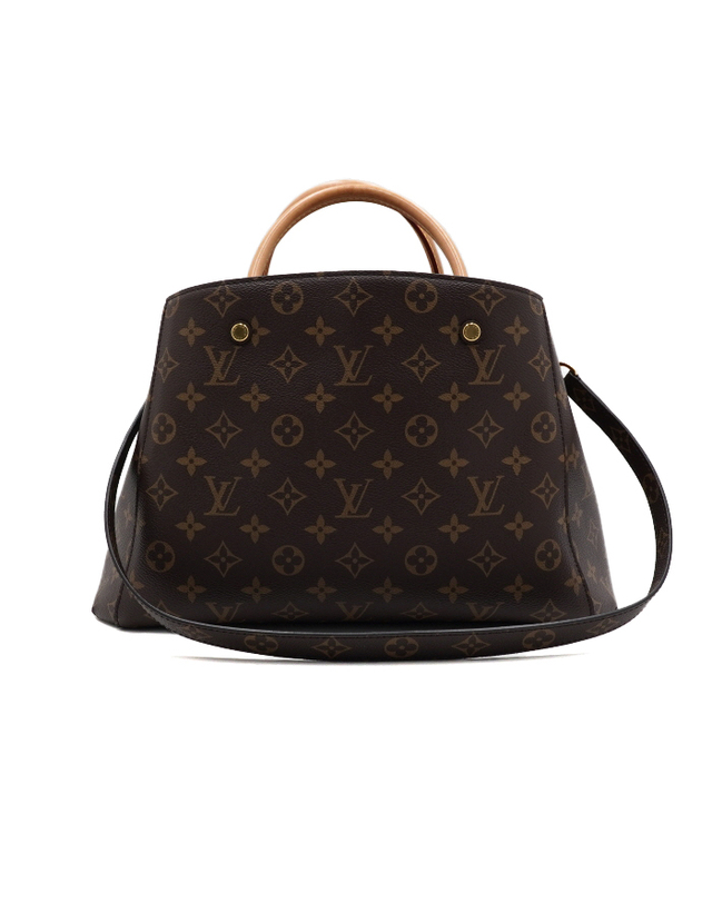 루이비통 [중고명품] [중고명품] Louis Vuitton(루이비통) M41056 모노그램 몽테뉴MM 토트백 겸 숄더백aa67922 착용컷