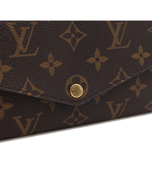루이비통 [중고명품] [중고명품] Louis Vuitton(루이비통) M60531 모노그램 사라월릿 여성 장지갑aa68387 착용컷