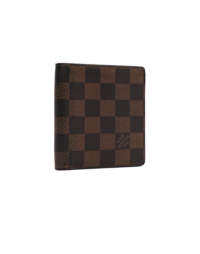 루이비통 [중고명품] [중고명품] Louis Vuitton(루이비통) N61666 다미에 에벤 캔버스 6크레딧 남성 반지갑aa68417 착용컷