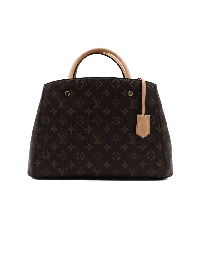 루이비통 [중고명품] [중고명품] Louis Vuitton(루이비통) M41056 모노그램 몽테뉴MM 토트백 겸 숄더백aa68574 착용컷