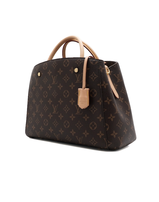 루이비통 [중고명품] [중고명품] Louis Vuitton(루이비통) M41056 모노그램 몽테뉴MM 토트백 겸 숄더백aa68574 착용컷