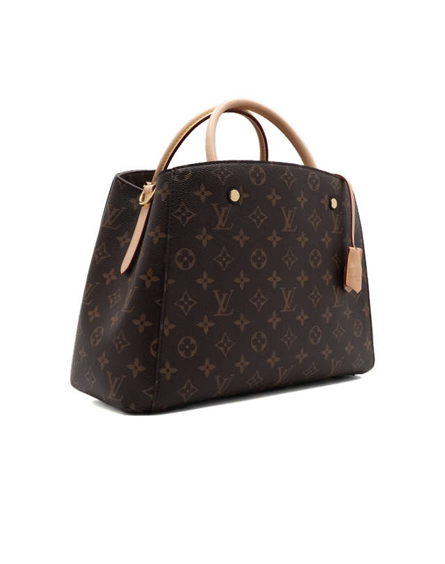 루이비통 [중고명품] [중고명품] Louis Vuitton(루이비통) M41056 모노그램 몽테뉴MM 토트백 겸 숄더백aa68574 착용컷
