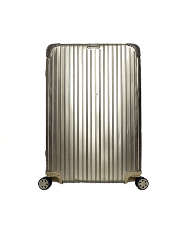 [중고명품] RIMOWA(리모와) 924.77.03.5 토파즈 티타늄 전자태그 체크인 라지 98L 트렁크 캐리어 여행용 가방aa68362