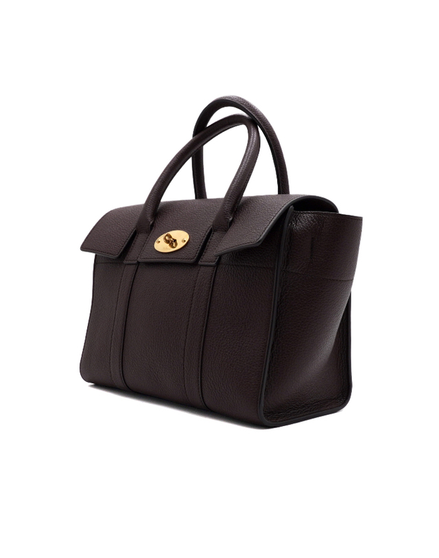 멀버리 [중고명품] [중고명품] MULBERRY(멀버리) HH9840 버건디 레더 스몰 뉴 베이스워터 토트백 겸 숄더백aa64955 착용컷