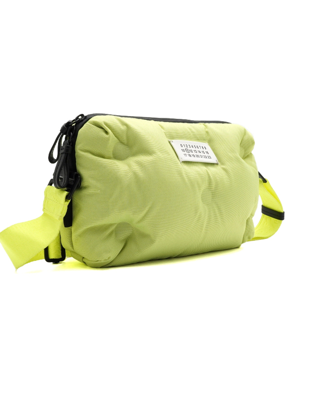 메종 마르지엘라 [중고명품] [중고명품] Maison Margiela(메종마르지엘라) S55WB0012 나일론 글램슬램 숄더백 겸 크로스백aa65266 착용컷