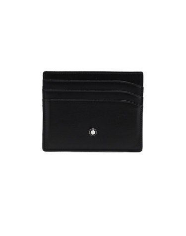 [중고명품] Montblanc(몽블랑) 106653 블랙 마이스터스튁 카드지갑aa67897