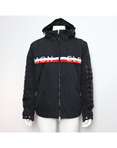 [중고명품] MONCLER(몽클레어) 1B50A00 OLARGUES 올라르그 블랙 남성 패딩자켓 점퍼aa58845