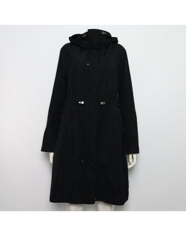 [중고명품] MONCLER(몽클레어) 블랙 MALACHITE 말라카이트 와펜 패치 여성 바람막이 자켓aa66157