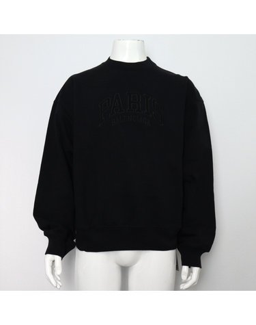 [중고명품] Balenciaga(발렌시아가) 697869 블랙 코튼 PARIS 파리 로고 남여공용 맨투맨 티셔츠aa63771