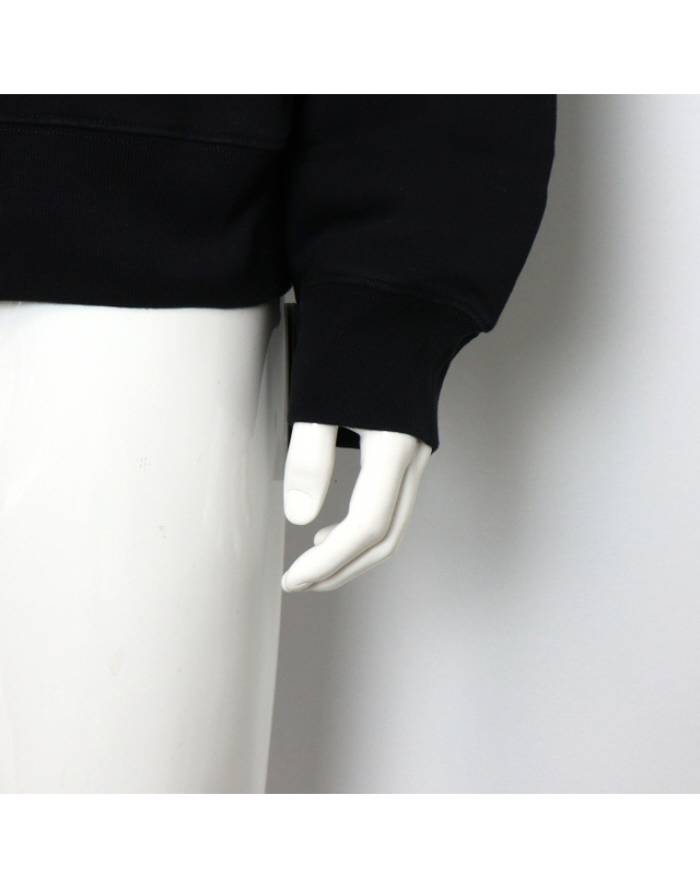 발렌시아가 [중고명품] [중고명품] Balenciaga(발렌시아가) 697869 블랙 코튼 PARIS 파리 로고 남여공용 맨투맨 티셔츠aa63771 착용컷