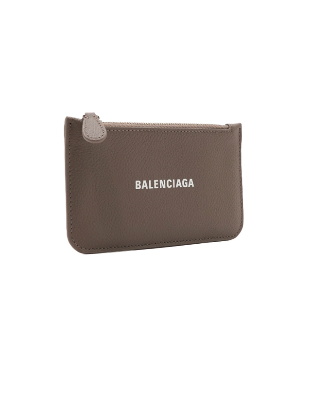 발렌시아가 [중고명품] [중고명품] Balenciaga(발렌시아가) 594214 밍크그레이 캐시 동전 지퍼 카드케이스 카드지갑aa65618 착용컷