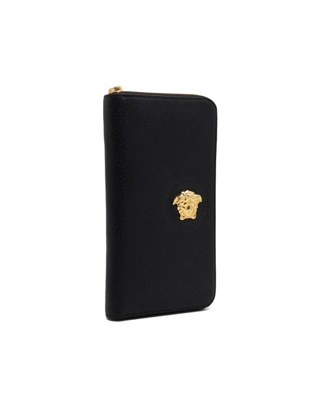 발렌시아가 [중고명품] [중고명품] Versace(베르사체) DP33597 라 메두사 헤드 레더 지퍼 롱 월렛 남여공용 장지갑aa68528 착용컷