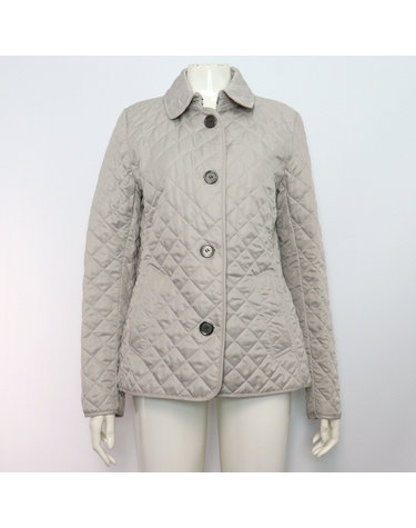[중고명품] Burberry(버버리) 3742606 브릿라인 그레이 노바 체크 퀼티드 여성 패딩 자켓aa60225