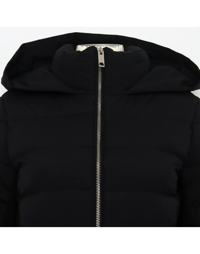 버버리 [중고명품] [중고명품] Burberry(버버리) 8018557 블랙 뉴브릿지 슬림핏 여성 후드 다운 롱패딩자켓aa65424 착용컷